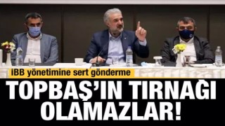 AK Parti İstanbul İl Başkanı Kabaktepe: Topbaş'ın tırnağı olamazlar