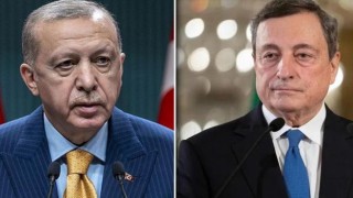 Cumhurbaşkanı Erdoğan, İtalya Başbakanı Mario Draghi ile görüştü