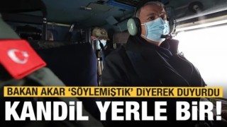 Son dakika! Bakan Akar 'Söylemiştik' diyerek duyurdu! PKK'ya büyük darbe