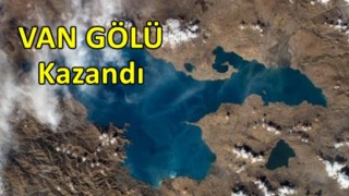 Büyük yarışmayı Van Gölü kazandı