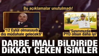 Darbe imalı bildiriyi imzalayan 103 amiral kimdir