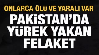 Pakistan'da yürek yakan felaket! Onlarca ölü ve yaralı var