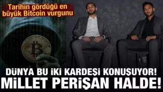 Tarihin gördüğü en büyük Bitcoin vurgunu! Dünya bu iki kardeşi konuşuyor