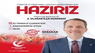 Yeniden Refah Partisi Fatih İlçe Başkanlığı Büyük Kongreye Hazırlanıyor