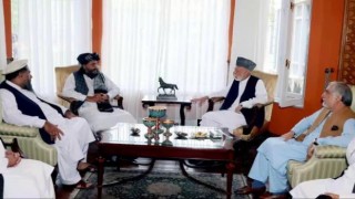 Taliban yetkilileri Hamid Karzai ile görüştü
