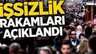 İşsizlik rakamları açıklandı