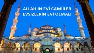 ALLAH'IN EVİ CAMİİLER EVSİZLERİN EVİ OLMALI! EVSİZLERE KARŞI 4 MAYMUNU OYNAMAK ATEŞTİR TÜRKİYE AİLE MECLİSİ DÜNYA EVSİZLER GÜNÜ