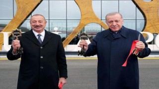 Erdoğan ve Aliyev, Fuzuli Havalimanını açtı