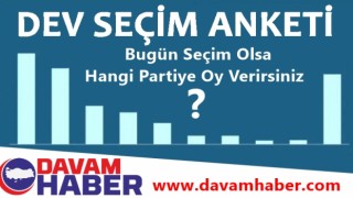 DAVAM HABER'den Dev Seçim anketi