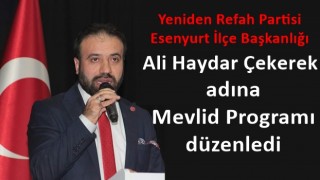 Ali Haydar Çekerek dualarla anıldı