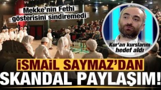 İsmail Saymaz'dan skandal paylaşım! Kur'an kurslarını hedef aldı