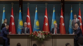 Cumhurbaşkanı Erdoğan, Kazakistan Cumhurbaşkanı Tokayev ile ortak basın toplantısında konuştu