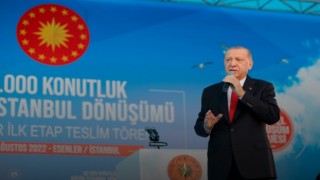 Cumhurbaşkanı Erdoğan, Büyük İstanbul Dönüşümü Esenler İlk Etap Teslim Töreni’nde konuştu