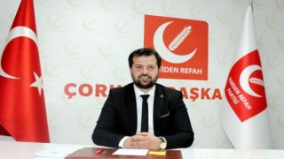 Yeniden Refah Partisi Çorum İl Başkanı Yakup Taş; "Aleyna Tilki Konseri İptal edilsin"