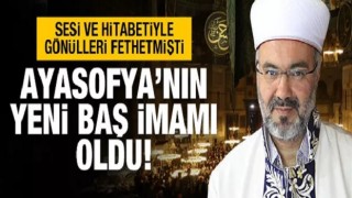 Ayasofya-i Kebir Camii'nin yeni baş imamı Prof. Dr. Mehmet Emin Ay oldu