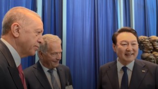 Cumhurbaşkanı Erdoğan Finlandiya Cumhurbaşkanı Niinistö ve Güney Kore Cumhurbaşkanı Yoon Suk-yeol ile sohbet etti