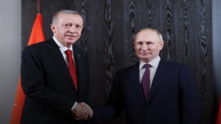 Cumhurbaşkanı Erdoğan, Rusya Devlet Başkanı Putin ile bir araya geldi