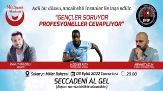 "Gençler soruyor profesyoneller cevaplıyor'u kaçırmayın!.."