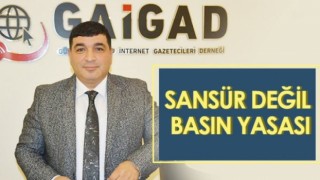 TİMBİR Kurucusu ve GAİGAD Başkanı Levent Özkurt,SANSÜR DEĞİL BASIN YASASI