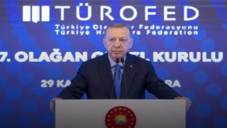 Cumhurbaşkanı Erdoğan, Türkiye Otelciler Federasyonu 7. Olağan Genel Kurulu’nda konuştu