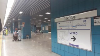 Üsküdar Marmaray'da; "Peronları derhal terk edin" Anonsu