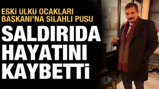 Son dakika: Eski Ülkü Ocakları Başkanı Sinan Ateş, silahlı saldırıda öldürüldü