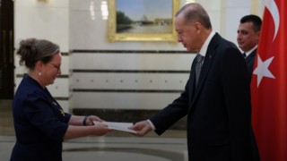 Sri Lanka, Uruguay, İsrail ve Kırgızistan Büyükelçileri Cumhurbaşkanı Erdoğan’a güven mektuplarını takdim etti