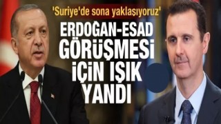 'Suriye'de sona yaklaşıyoruz' Erdoğan-Esad görüşmesi için ışık yandı
