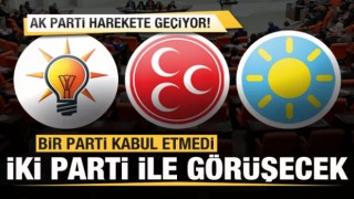 AK Parti harekete geçiyor! İYİ Parti ve MHP ile görüşecek! Bir parti talebi reddetti