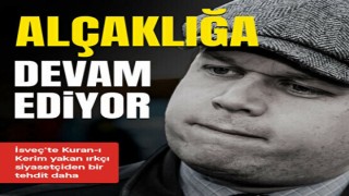 İsveç'te Kur'an-ı Kerim'i yakan ırkçı siyasetçi Paludan'dan yeni tehdit