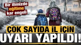 Son dakika: Meteoroloji'den çok sayıda ile kar uyarısı! İki ilimizde eğitime kar engeli..