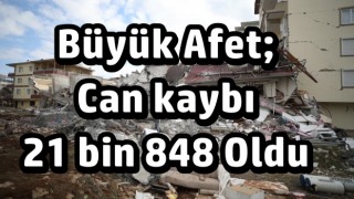 Asrın felaketinde Can kaybı 21 bin 848 Oldu