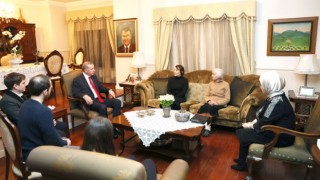 Cumhurbaşkanı Erdoğan’dan, Baykal ailesine taziye ziyareti