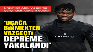 Fatih İlek'ten Christian Atsu itirafı: "Uçağa binmekten vazgeçince depreme yakalandı"