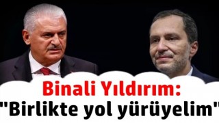 Ak Parti Genel Başkan Vekili Binali Yıldırım; "Seçimlerde birlikte yol yürüyelim"