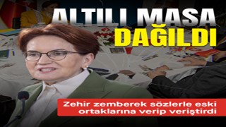 Akşener Altılı Masa'nın dağıldığını duyurdu: Şahsi hırslar Türkiye'ye tercih edilmiştir