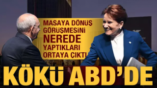 Akşener-Kılıçdaroğlu’nun ‘masaya dönüş’ görüşmesini yaptığı yer belli oldu… Kökü ABD'de