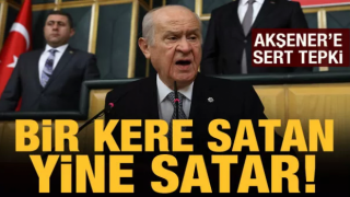 Bahçeli'den Akşener'e sert tepki: Milletimizin yüzüne nasıl bakacak?