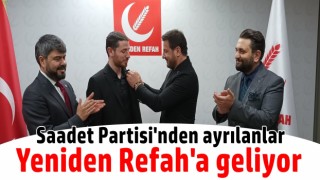 Saadet Partisi'nden ayrılanlar Yeniden Refah'a katılıyor