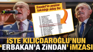 Saadet'in peşine takıldığı aday bu... İşte Kılıçdaroğlu’nun ‘Erbakan’a zindan’ imzası
