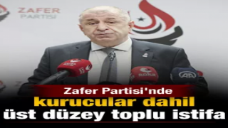 Zafer Partisi'nde kurucular dahil üst düzey toplu istifa