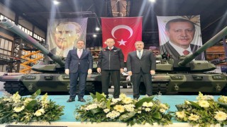 Fatih Erbakan Altay Tankı’nın teslim törenine katıldı!