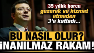 İnanılmaz rakam ortaya çıktı, bu nasıl olur? İmamoğlu geziyor, İBB kan ağlıyor