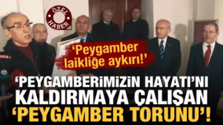 ‘Peygamberimizin Hayatı’nı kaldırmaya çalışan ‘peygamber torunu’!