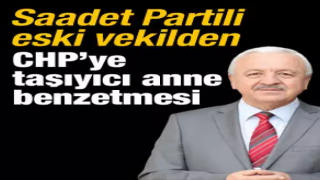 Saadet Partili eski vekilden CHP için "taşıyıcı anne" benzetmesi