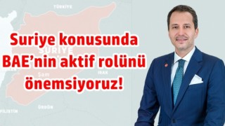 Suriye konusunda BAE’nin aktif rolünü önemsiyoruz!