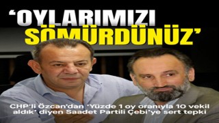 CHP'li Tanju Özcan'dan SP'li Ümit Çebi'ye sert tepki: CHP'nin oylarını sömürdünüz helal etmiyorum