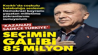 Cumhurbaşkanı Erdoğan seçim zaferinin ardından halka hitap ediyor: İsterseniz buna bir tane daha 'bay' ekleyebiliriz Bay Bay Bay Kemal