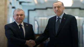 Cumhurbaşkanı Erdoğan, Özbekistan Cumhurbaşkanı Mirziyoyev’i tebrik etti