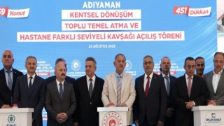 BAKAN ÖZHASEKİ: “ADIYAMAN’DA 5 BİN DEPREM KONUTUNUNTEMELİNİ ATTIK”